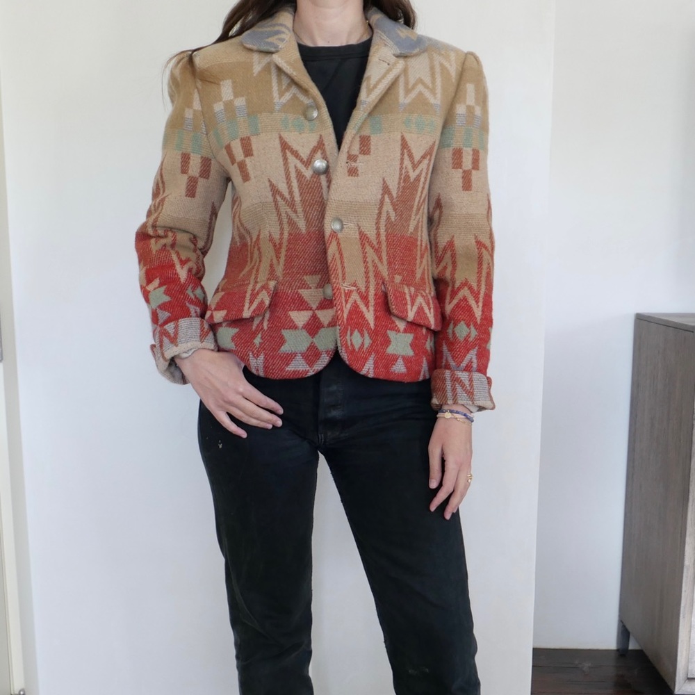 Vintage Ralph Lauren country will blazer